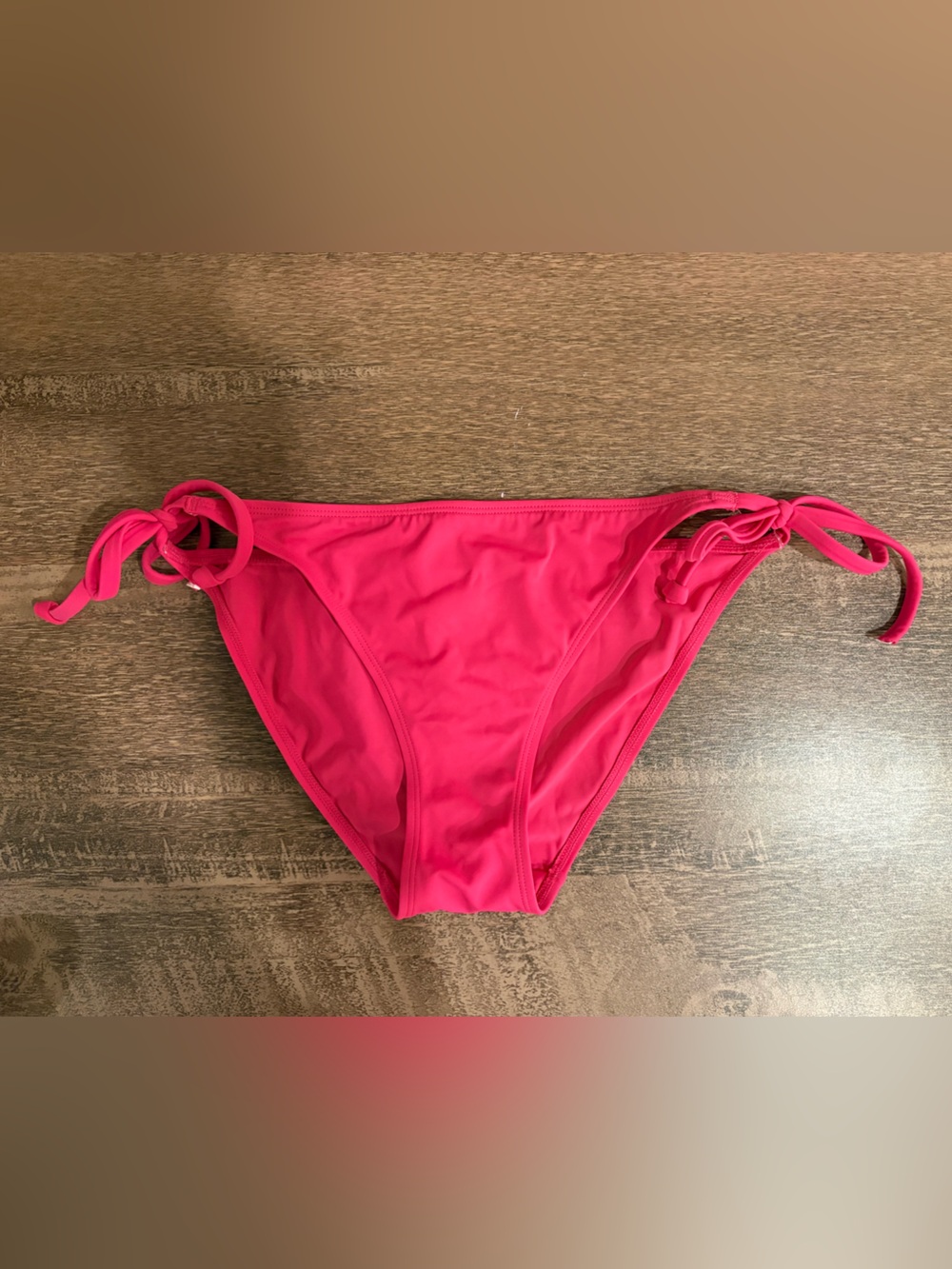Target Women's Bright Pink Tie-Side Bikini Bottom